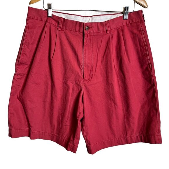 346 Brooks Brothers salmon Red colored Shorts size 36 - Picture 1 of 5